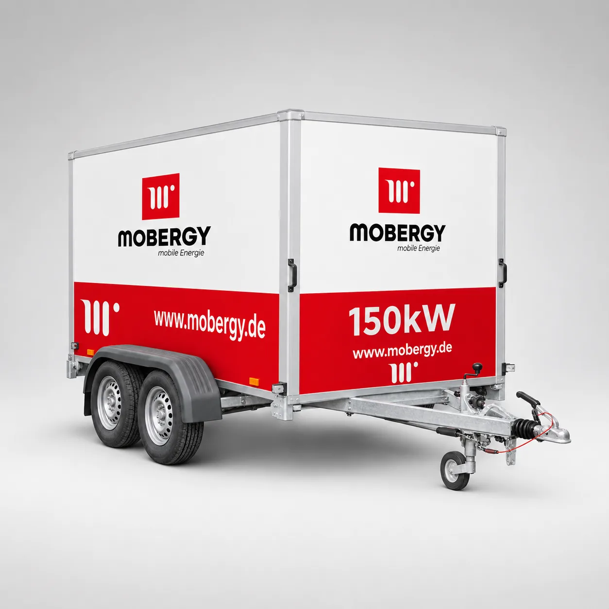 Heizzentrale 150 kW — Mietgerät von Mobergy