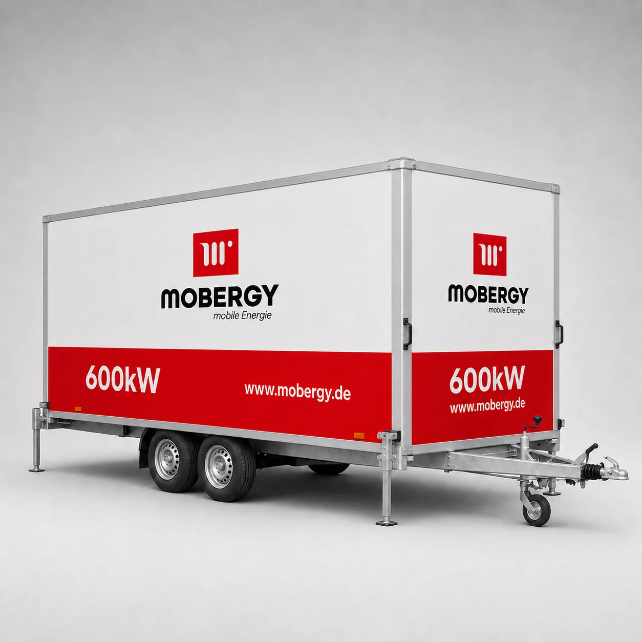 Heizzentrale 600 kW — Mietgerät von Mobergy
