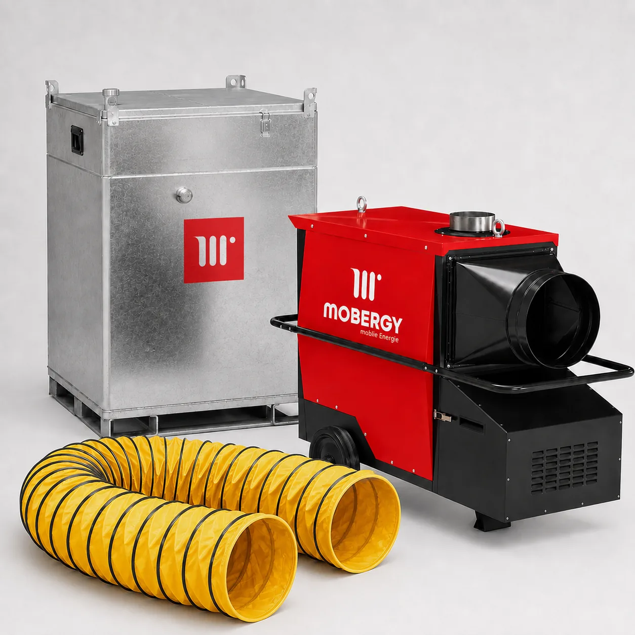 Ölheizgerät 50 kW — Mietgerät von Mobergy
